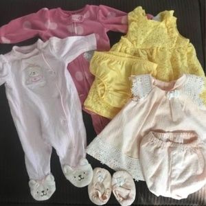 0-3 month baby girls clothes